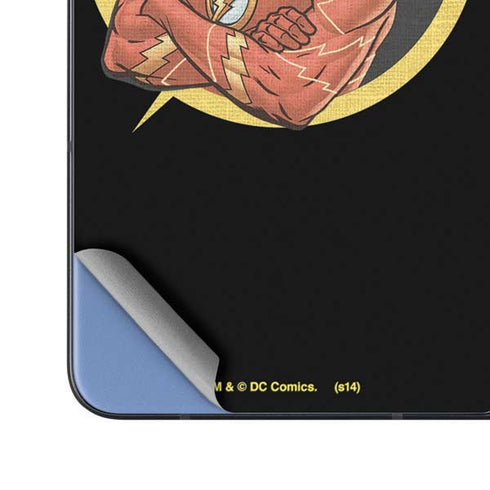 DC Comics The Flash Folded Arms Pose Galaxy Z Fold5 5G Skin
